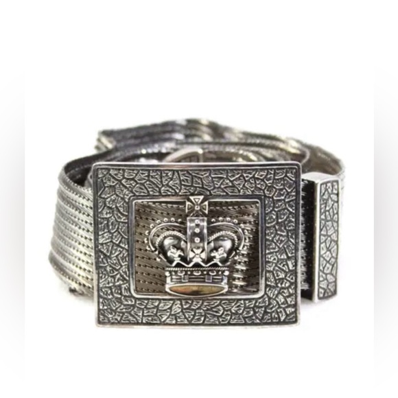 Ralph Lauren Collection Fashion Show Fall 2009 Silver Belt - Picture 5 of 7